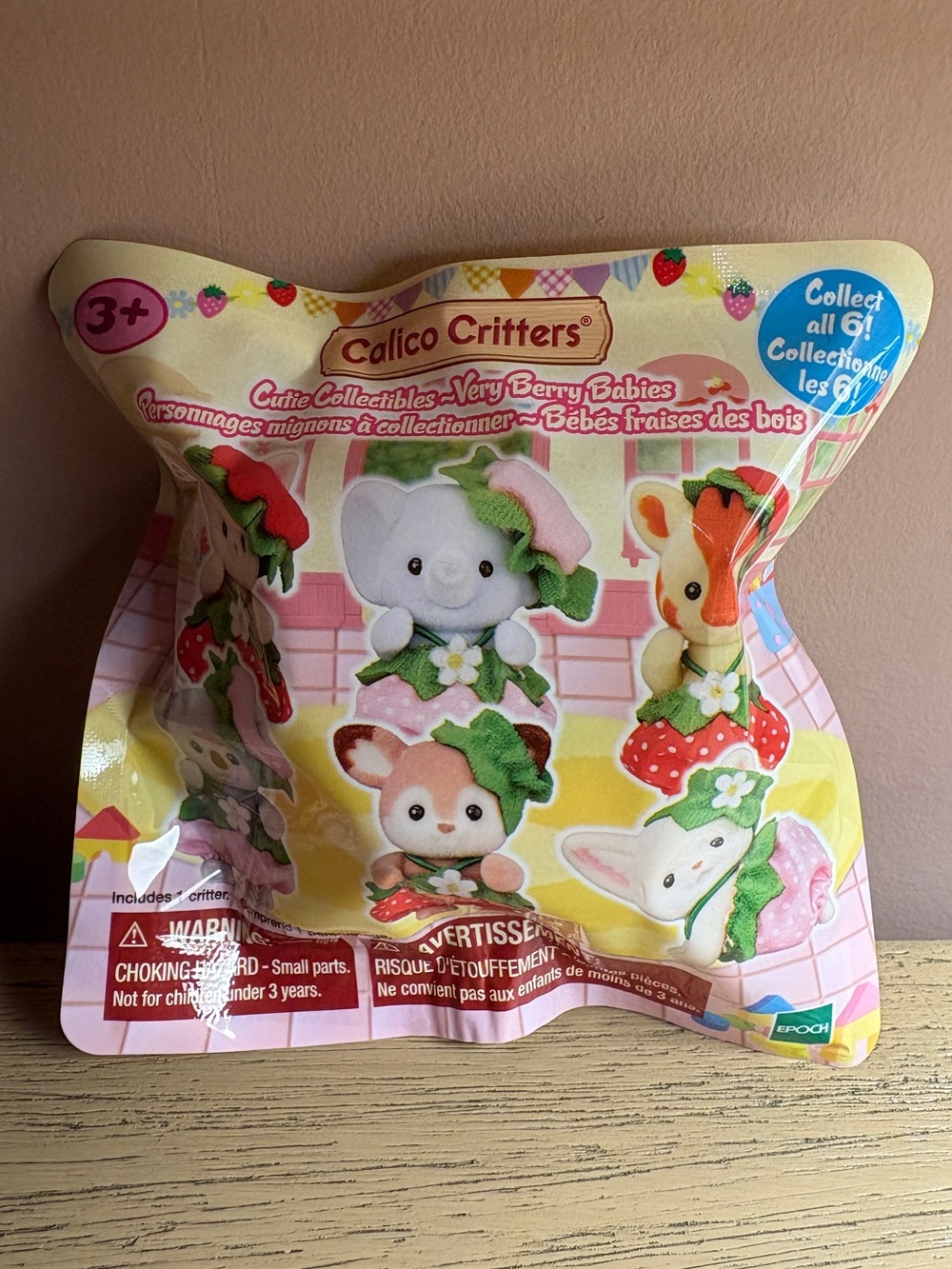 Calico Critters Very Berry Babies Sealed Blind Bag